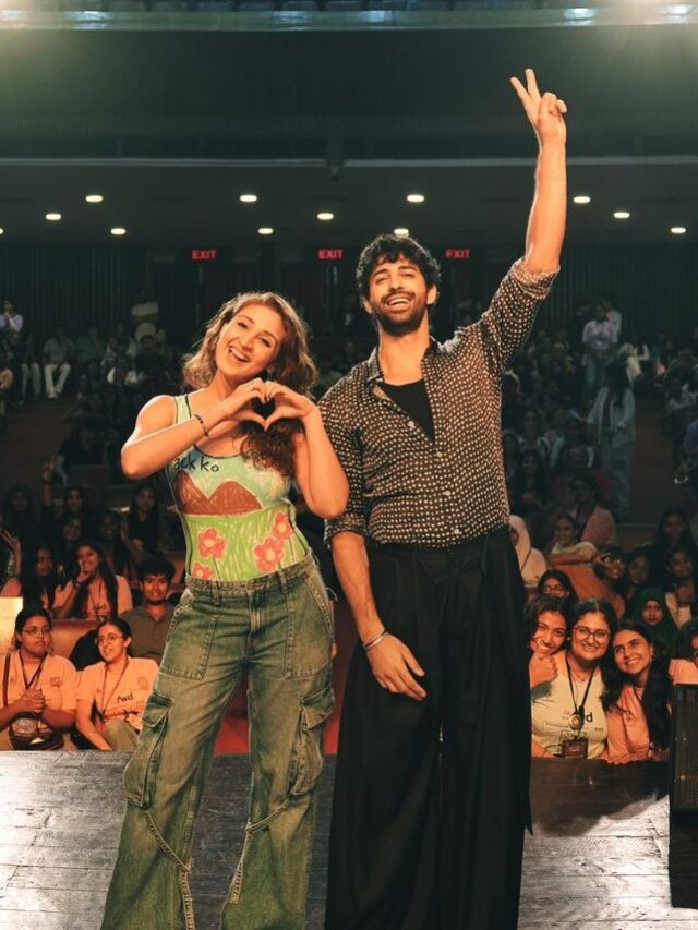 Dhvani Bhanushali and Aashim Gulati take Strong college vibes to the next level as they meet college students post the release of the trailer of their upcoming movie ‘Kahan Shuru Kahan Khatam’