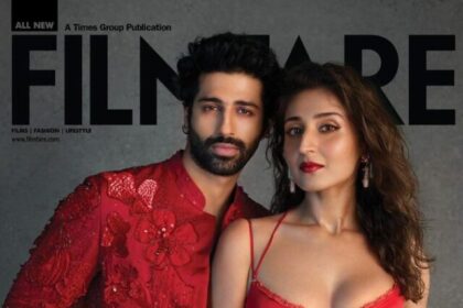 Dhvani Bhanushali and Aashim Gulati in red hot Outfit at latest Digital Cover of Filmfare ahead of the release of their upcoming film 'Kahan Shuru Kahan Khatam'!