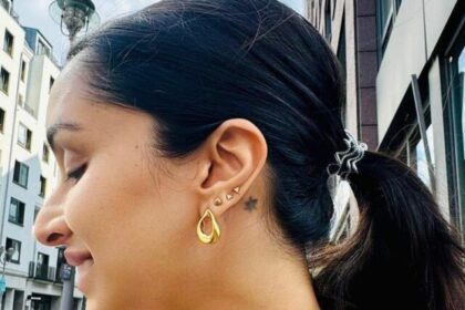 Shraddha Kapoor flaunting her earring stack while roaming around in Europe!