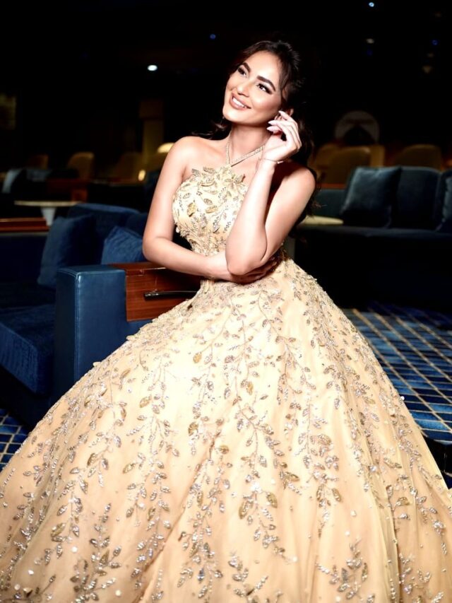 Seerat Kapoor steals the spotlight in a graceful fawn gown at IIFA