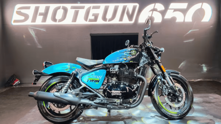 Royal Enfield Shotgun 650 आ गई है धमाल मचाने