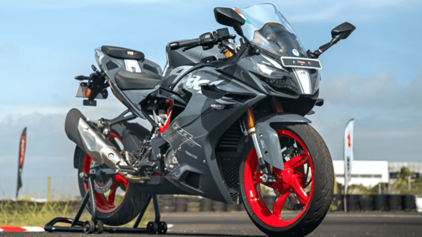 TVS Apache RR 310 नई डिज़ाइन और जबरदस्त परफॉर्मेंस