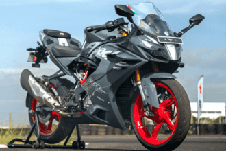 TVS Apache RR 310 नई डिज़ाइन और जबरदस्त परफॉर्मेंस