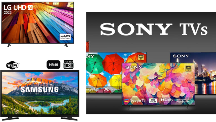Sony-LG के TV खरीदने पर मिल रहा बड़ा डिस्काउंट ऑफर