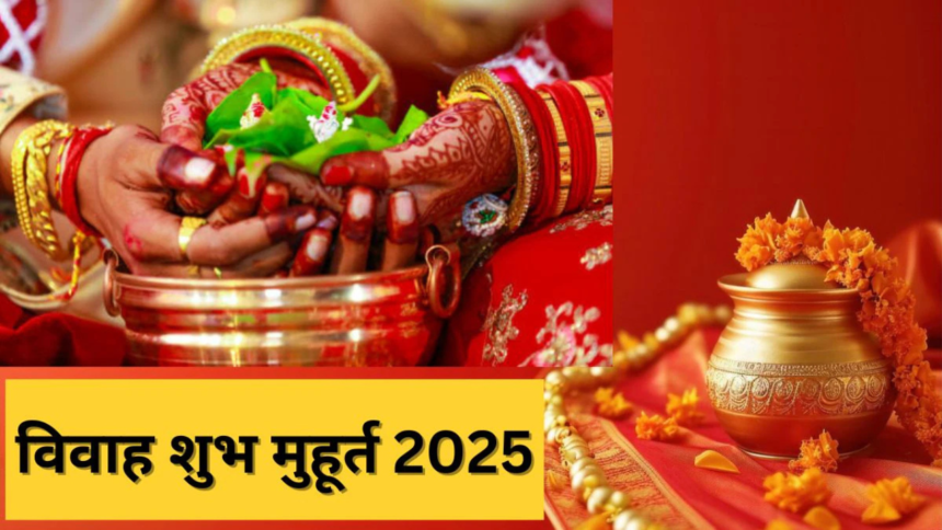 शुभ विवाह मुहूर्त 2025