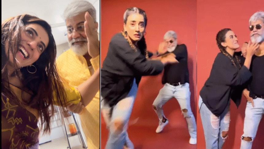 Akshara Singh's father tried to slap her