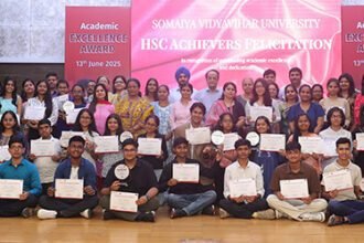 Top HSC Performers Honoured at Somaiya Vidyavihar University's Academic Excellence Ceremony