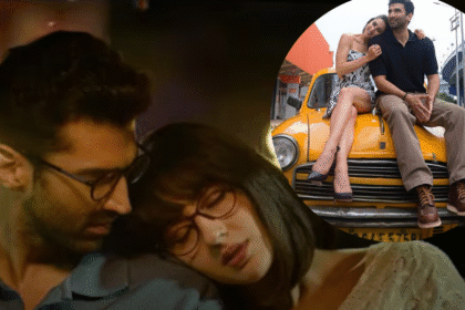 Aditya and Sara In Yellow Taxi