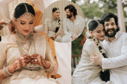 Akhil Akkineni can't take his eyes off Zainab during the wedding
