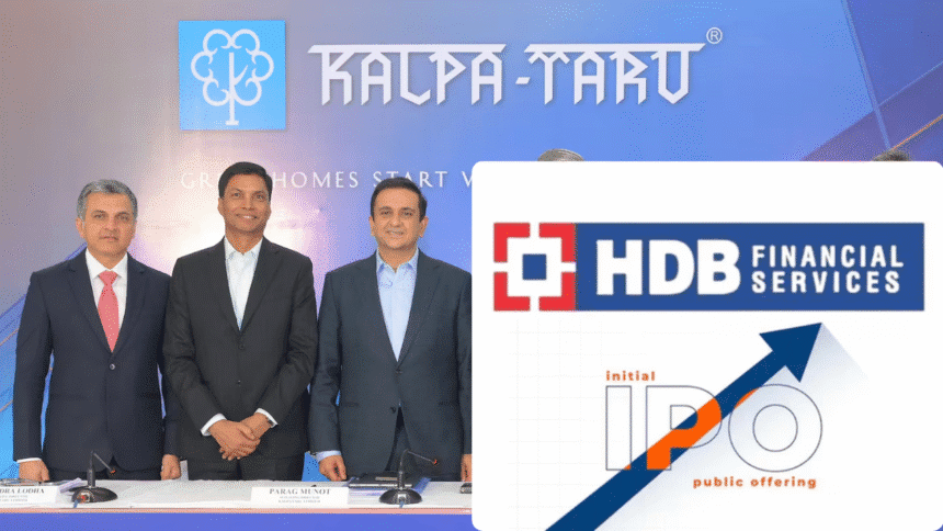 HDB Financial and Kalpataru IPO GMP Rises Sharply