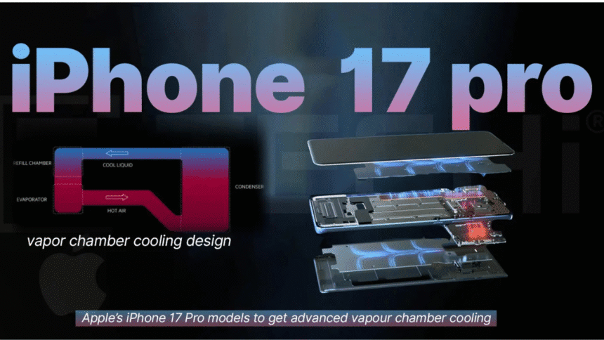 IPhone 17 Pro Models May Get Vapor Chamber Cooling