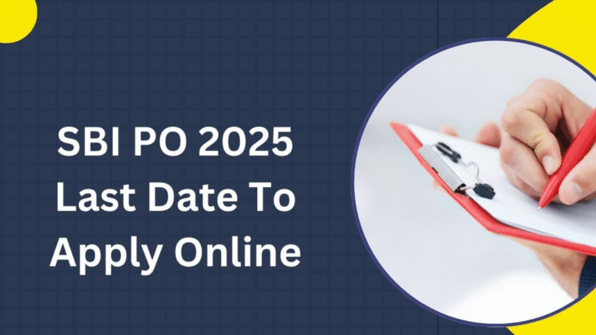 SBI PO Recruitment 2025-26 Registration Has Been Opened
