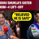 Shubhanshu Shukla's Sister On The Launch Of Axiom-4
