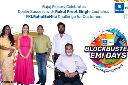 Bajaj Finserv Celebrates Dealer Success with Rakul Preet Singh