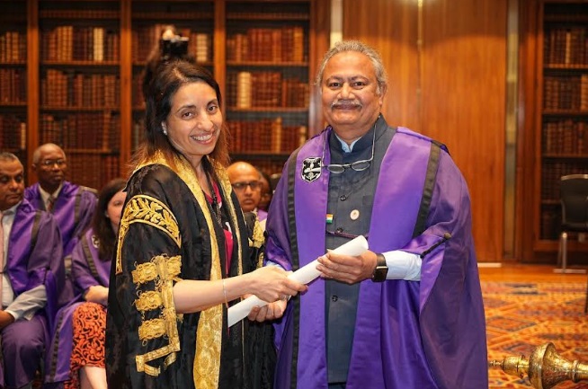 Dr. Sharath K. Rao Conferred Honorary FRCP by Royal College of Physicians, London for Exemplary Leadership in Health and Medical Management