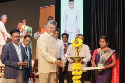 "Andhra Pradesh to be a Green Hydrogen Valley" - Declared Honourable CM Sri Chandrababu Naidu at the Green Hydrogen Summit 2025, SRM AP
