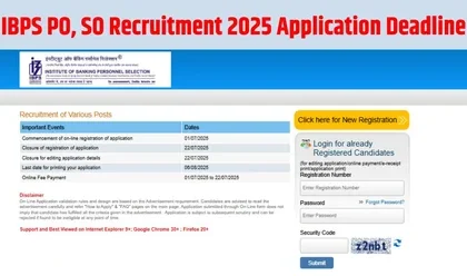 IBPS भर्ती 2025: PO, SO और Clerk पदों के लिए आवेदन की अंतिम तिथि नज़दीक, परीक्षा पैटर्न में हुआ बदलाव