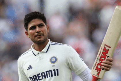 Shubman Gill: Great form in the England Test series!