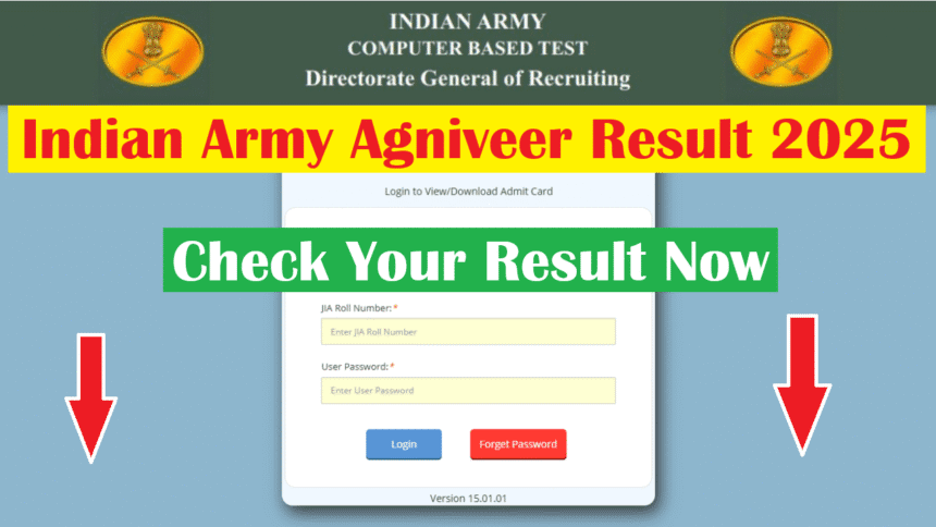 Indian Army Agniveer Result 2025: रिजल्ट की तारीख, डाउनलोड स्टेप्स और आगे की प्रक्रिया”