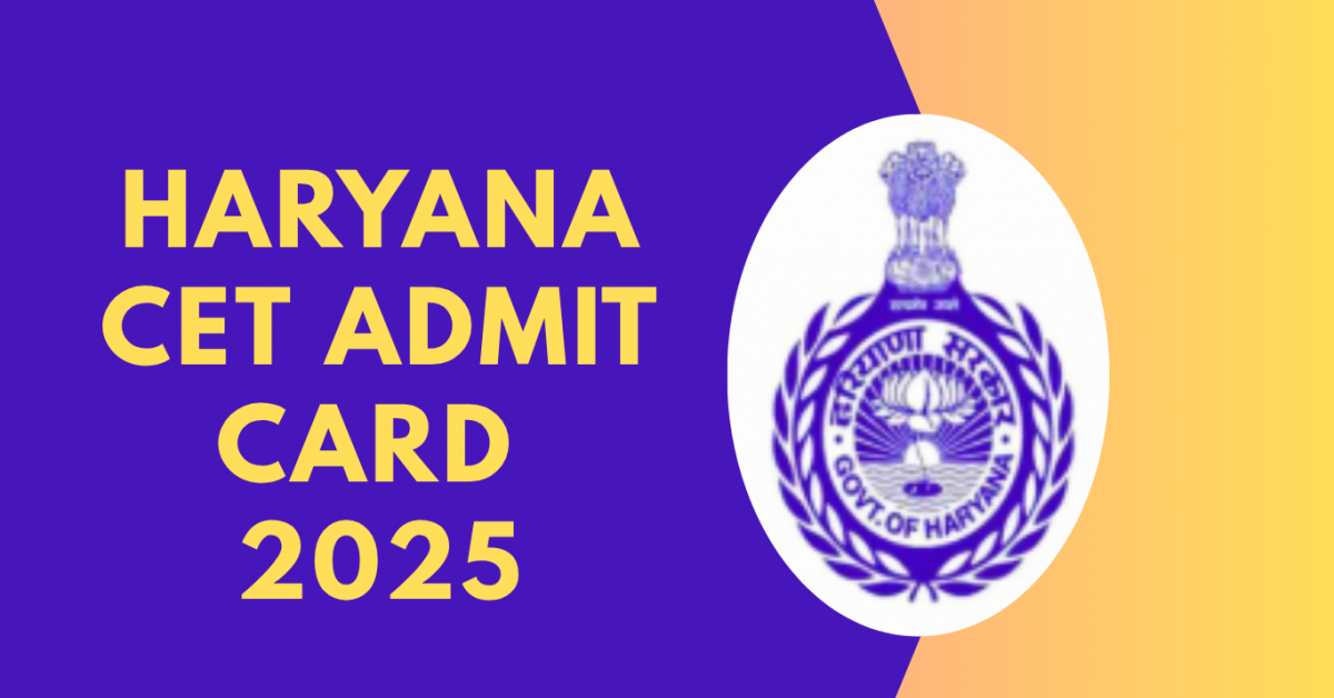CET Admit Card 2025: ताज़ा अपडेट, डाउनलोड लिंक और मुफ्त बस सुविधा