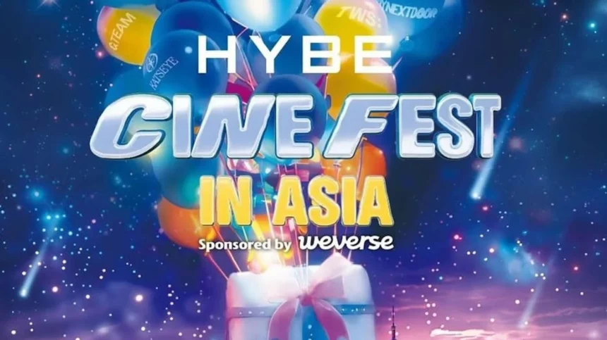 HYBE Cine Fest 2025: K‑pop का धमाका – PVR‑INOX की स्क्रीन पर