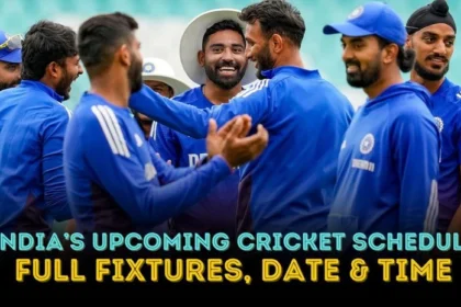 भारत के आगामी क्रिकेट मैच 2025: एशिया कप से लेकर ऑस्ट्रेलिया टूर तक का पूरा शेड्यूल
