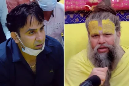 प्रमोशन के बाद वृंदावन पहुंचे ASP अनुज चौधरी — संत प्रेमानंद महाराज से पूछा इंसानियत और नैतिकता का सवाल