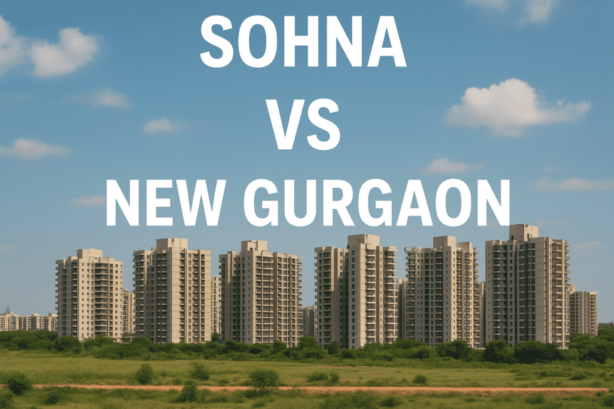 Sohna vs Manesar vs New Gurugram – कहाँ बेहतर है प्रॉपर्टी में निवेश?
