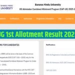 BHU UG एडमिशन 2025