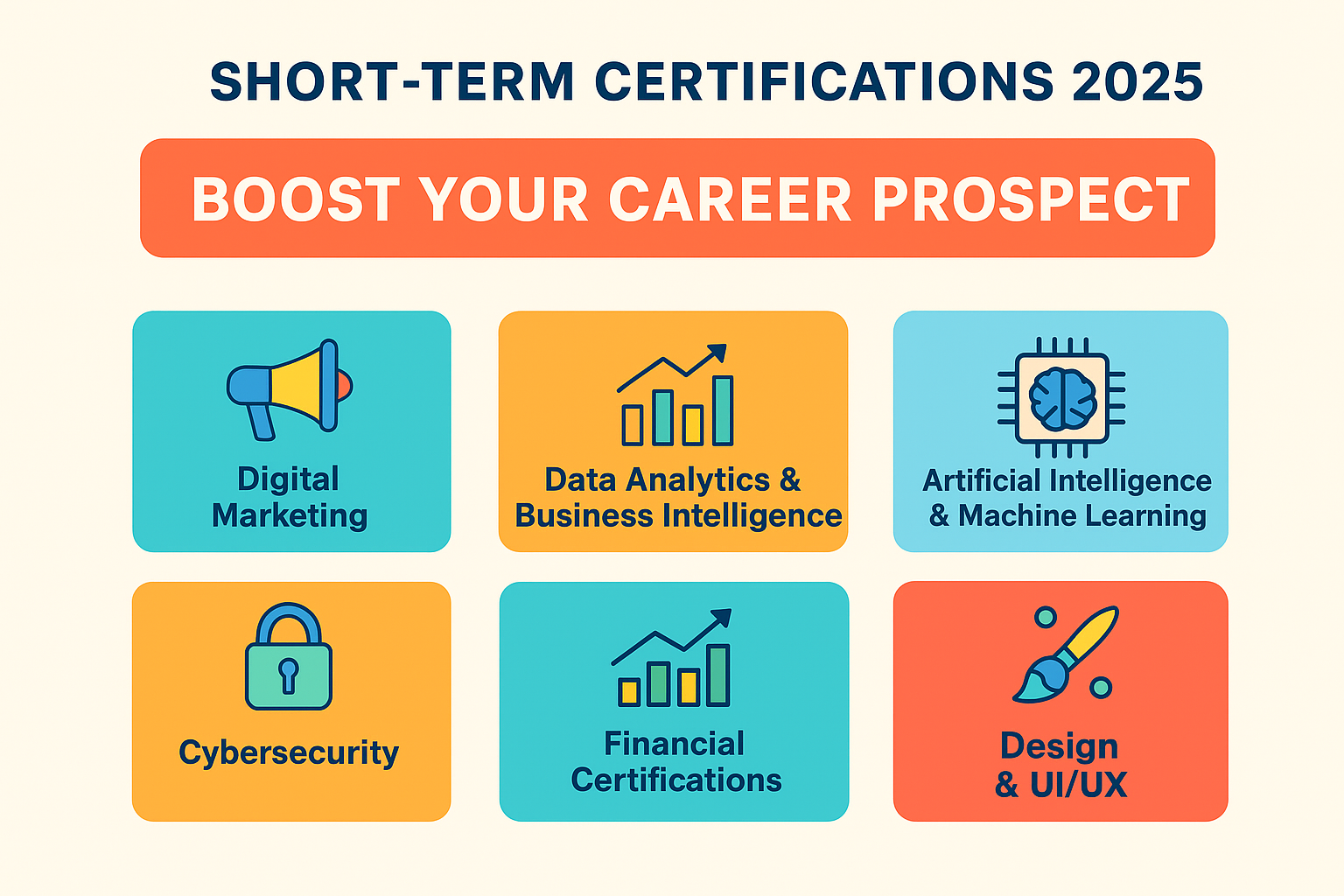 Short-term Certifications 2025 – Boost Your Career Prospects