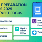 Top Preparation Apps 2025 – Best JEE & NEET Study Apps