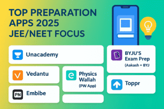 Top Preparation Apps 2025 – Best JEE & NEET Study Apps