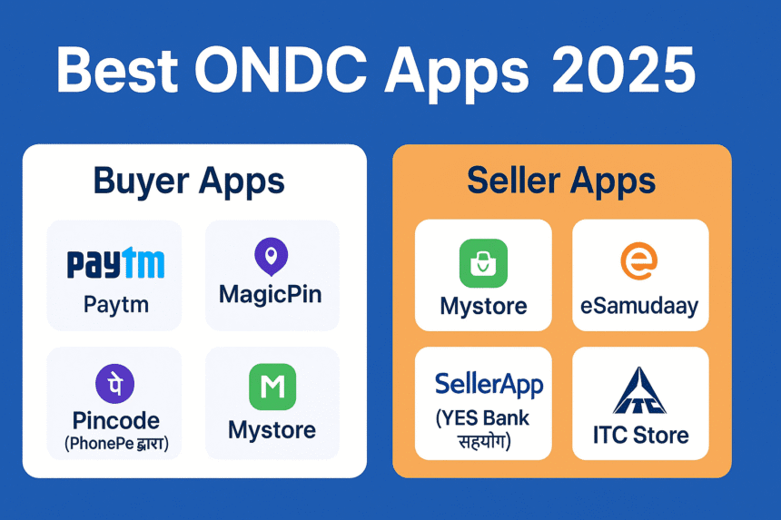 ONDC ऐप कौन-कौन से हैं? Best ONDC Apps 2025