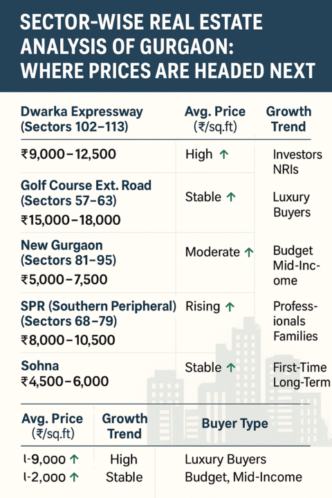 सोहना रोड, गुड़गांव: 2025 में संपत्ति की कीमतों में 74% की वृद्धि और किराए में 50% का उछाल