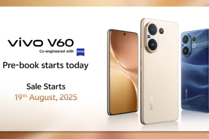Vivo V60 5G: भारत में लॉन्च हुआ 6500mAh बैटरी और 50MP ट्रिपल कैमरा वाला स्मार्टफोन