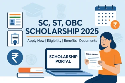Scholarship Schemes 2025 – SC/ST/OBC/EWS छात्रों के लिए