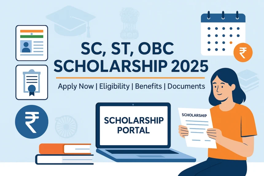 SC/ST/OBC Scholarships 2025 – State-wise Guide