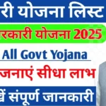2025 में भारत सरकार की नई योजनाएँ और सरकारी अपडेट्स