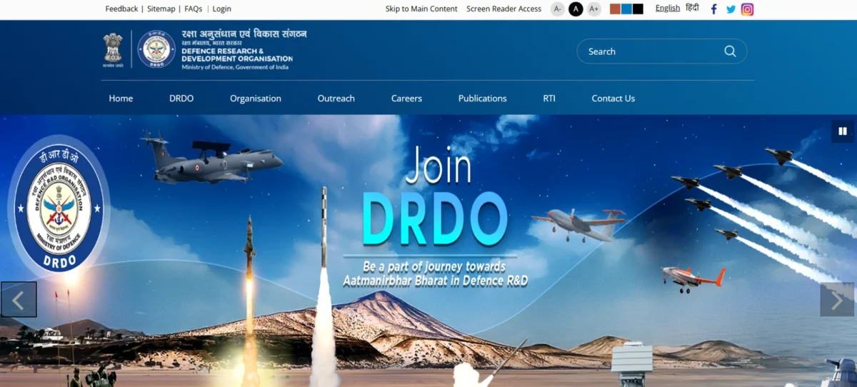DRDO भर्ती 2025: 125+ पदों के लिए आवेदन नजदीक — अंतिम तिथि 28 अगस्त