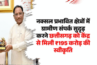 छत्तीसगढ़ के माओवादी प्रभावित क्षेत्रों में ₹195 करोड़ की सड़क परियोजनाओं से विकास को मिलेगी नई दिशा