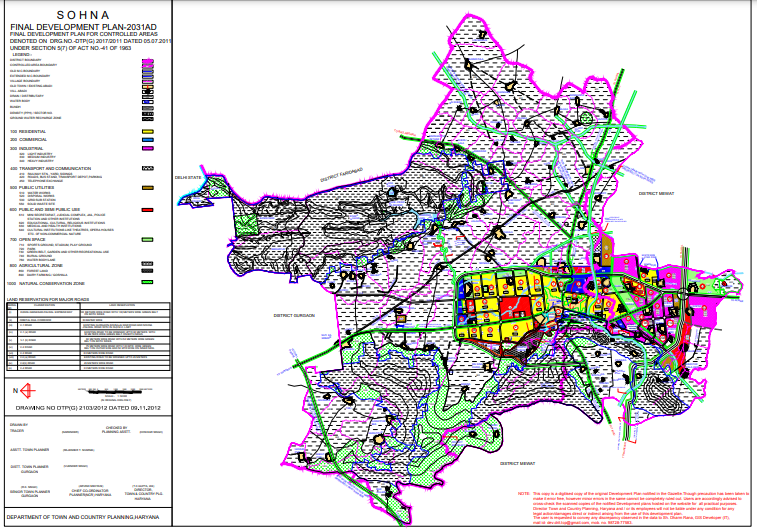 🏙️ Sohna Master Plan 2041: कौन से एरिया बनेंगे अगला रियल एस्टेट हब?