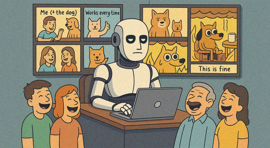 AI-Generated Memes 2025 – नया सोशल मीडिया ट्रेंड, Viral AI Humor