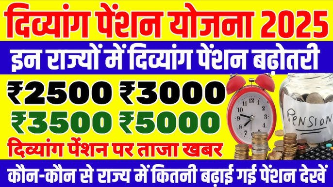 Disability Pension Yojna 2025 – Eligibility, Amount & State-wise Updates