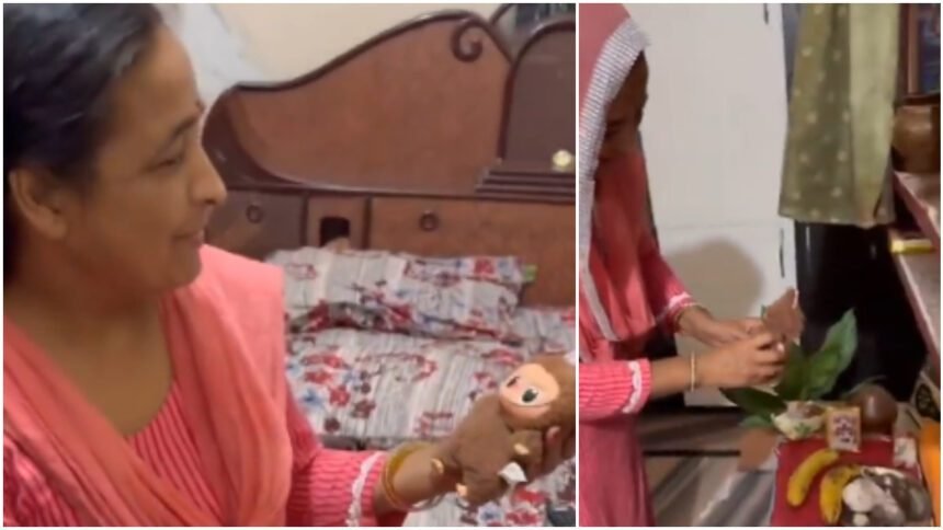 Labubu डॉल पूजा वायरल वीडियो – इंटरनेट पर ट्रेंडिंग (Latest Update)