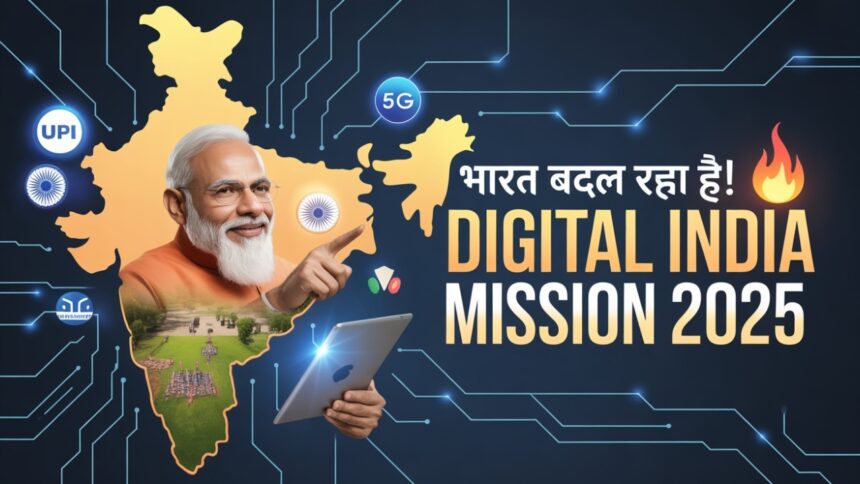Digital India 2025 – नई Services, Impact और Government Updates