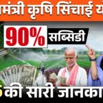 पीएम किसान ड्रोप मोर क्रॉप योजना 2025 – सिंचाई सुविधाओं पर सरकार की पहल