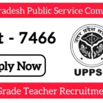 UP TGT (LT Grade Teacher) भर्ती – 7,466 पदों की जानकारी