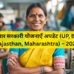 राज्यवार सरकारी योजनाएँ अपडेट (UP, Bihar, Rajasthan, Maharashtra) – 2025