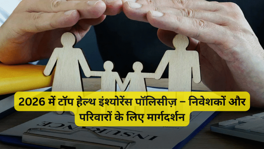 2026 में टॉप हेल्थ इंश्योरेंस पॉलिसीज़ – निवेशकों और परिवारों के लिए मार्गदर्शन