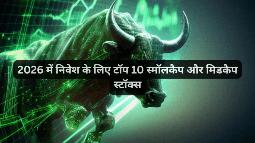 2026 में निवेश के लिए टॉप 10 स्मॉलकैप और मिडकैप स्टॉक्स